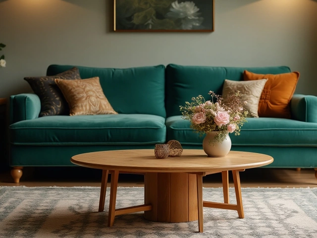 How to Style Your Sofa with a Round Coffee Table: Design Tips and Tricks