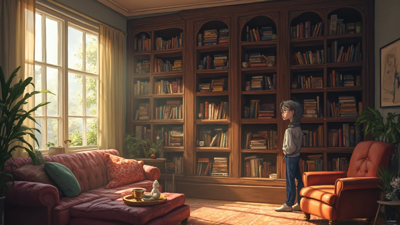 Should Books Be Pushed to the Back of a Bookcase?