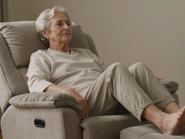 What Two Positions Are Not Recommended for the Elderly While in Bed?