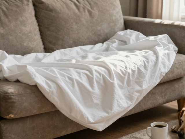 Why Do People Put Sheets Over Couches? Practical Reasons Behind the Trend