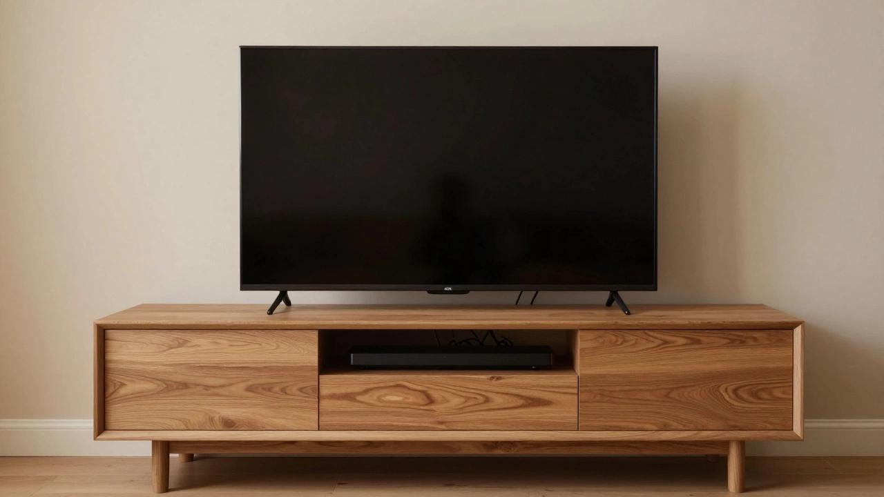 How Long Should a TV Stand Be for a 65-Inch TV?