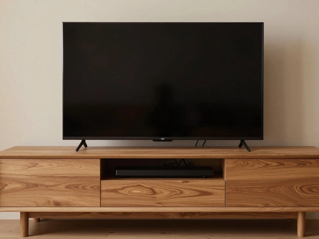 How Long Should a TV Stand Be for a 65-Inch TV?