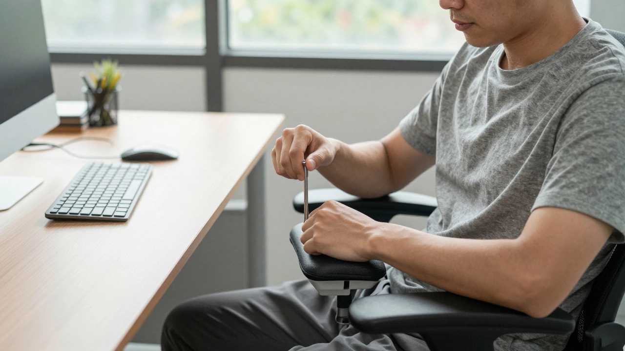Should I take the arms off my office chair? Here's what actually matters