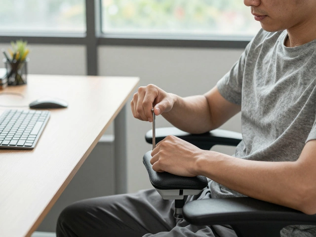 Should I take the arms off my office chair? Here's what actually matters