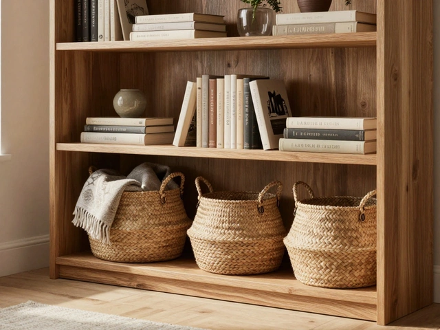 What to Put on the Bottom Shelf of a Bookcase: Smart Storage Ideas