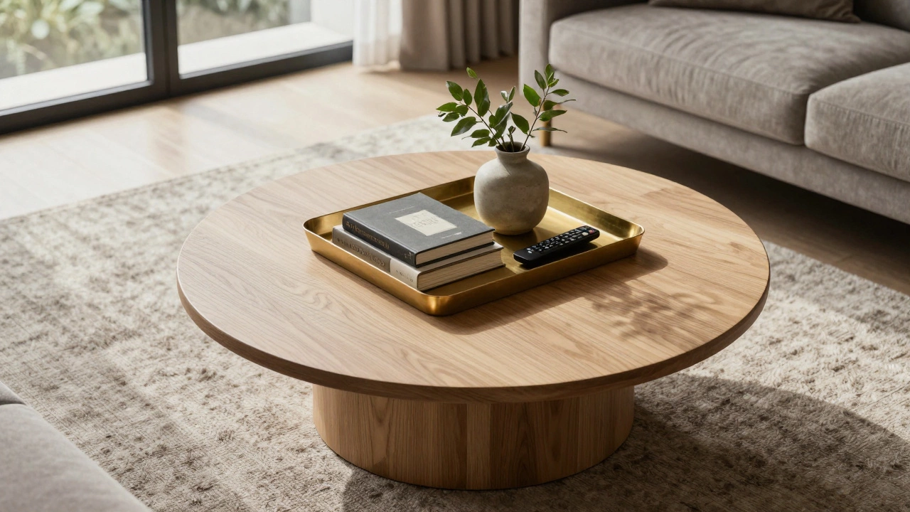 Should a Round Coffee Table Have a Round Tray? A Practical Guide
