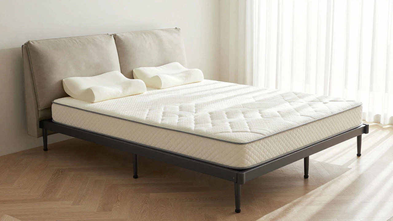 Adding a thick mattress topper and supportive pillows to a modern sleeper sofa for better ergonomics.