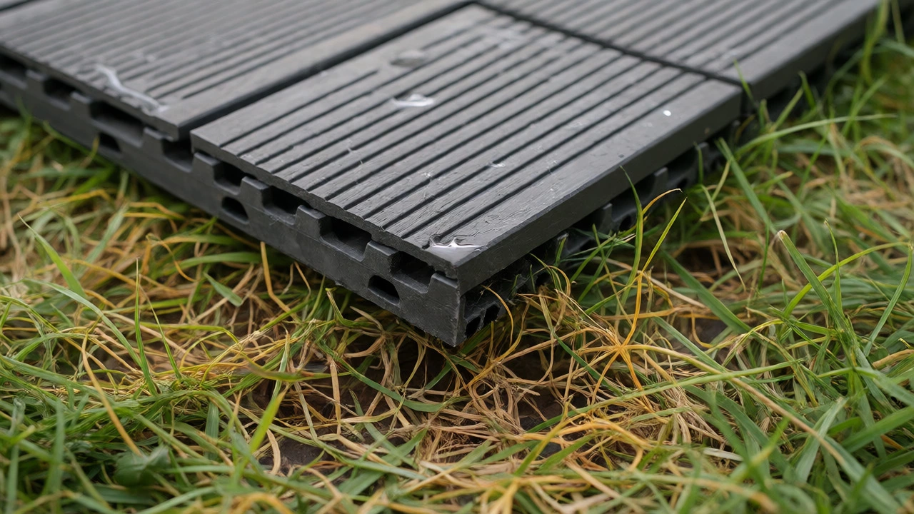 Can You Put Decking Tiles Straight On Grass? A Practical Guide