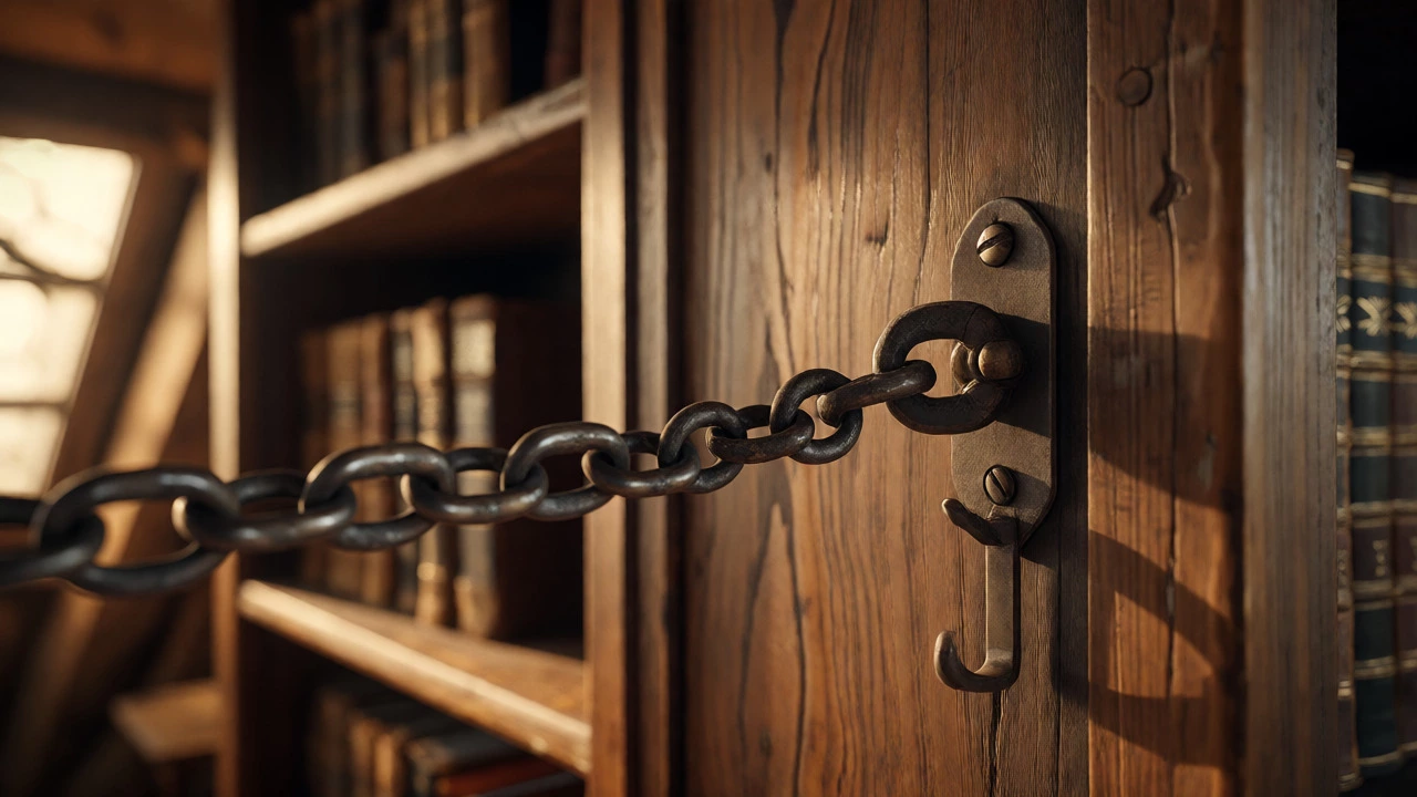 Why Do Old Bookcases Have Chains? A Guide to Anti-Tip Safety